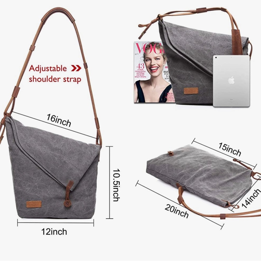 Tom Clovers crossbody messenger bag